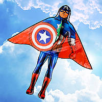 Большой воздушный змей Капитан Америка (Сaptain America)