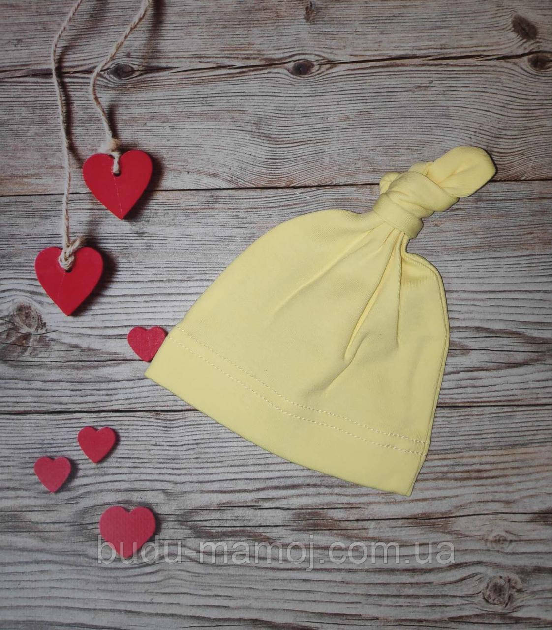 Шапочка "лижна" регульований розмір в пологовий будинок ексклюзив Польща 0-3 3-6 6-9 9-12 місяців