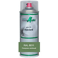 Матовая аэрозольная акриловая краска RAL 6011 (резедово-зеленый) Mobihel  (ral6011)