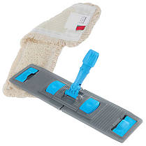 Моп для швабри з бавовни для вологого прибирання кишені/стрічки 50 см насадка на швабру-флаундер Ганчірка моп, фото 2