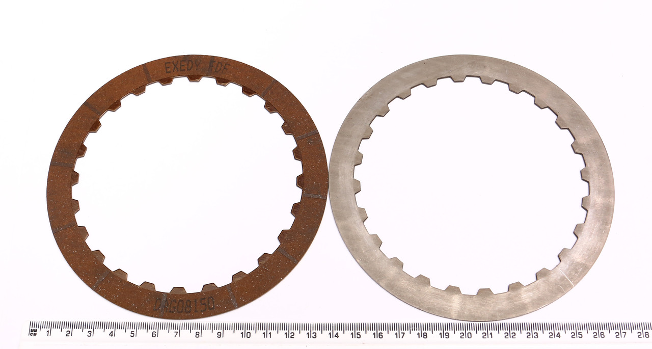 Диск фрикційний автоматичної коробки 5l40e, 96023158