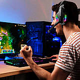 Навушники ігрові ONIKUMA LED K18, чорні, фото 5