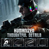 Навушники ігрові ONIKUMA LED K18, чорні, фото 8