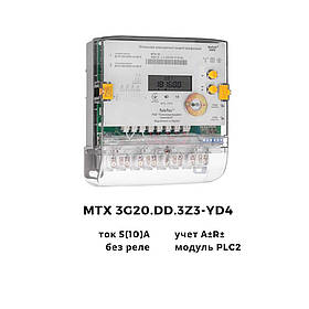Лічильник електричної енергії трифазний трансформаторного включення MTX 3G20.DD.3Z3-YD4