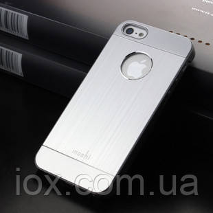 Чохол срібло "Moshi" для Iphone 5/5S