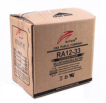 Акумуляторна батарея AGM Ritar RA12-33 12V 33Ah, фото 3