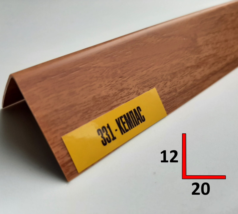 Арочний куточок ПВХ 12х20, 2,7 м Кемпас