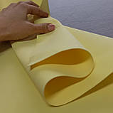 Фоаміран 1 мм іранський світло-лимонний 50х50см, фото 2