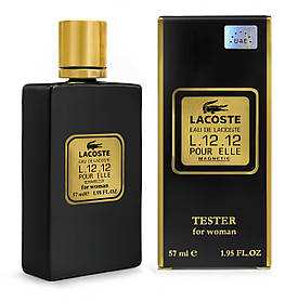 Тестер жіночий Lacoste L. 12.12 Pour Elle Magnetic, 57 мл.