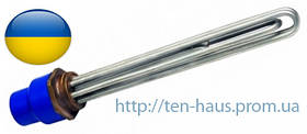 Тен для котла 6 кВт, з латунної гайкою, ТЕНКО