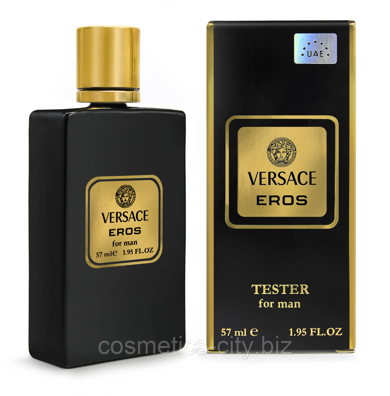 Тестер чоловічий Versace Eros, 57 мл.