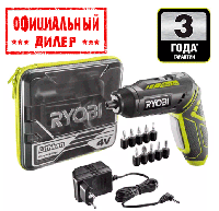 Отвёртка аккумуляторная Ryobi R4SDP-L13T