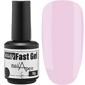 Рідкий гель Easy Fast Cel NailApex No2, 15 мл рожевий