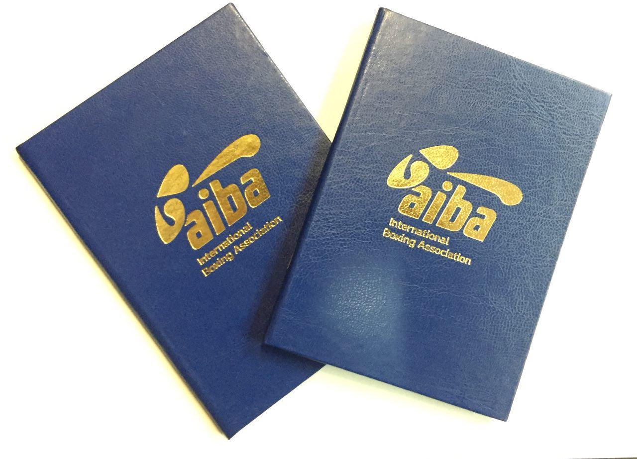 Паспорт AIBA ( для проходження медичних комісій в боксі, з печатками)