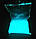 Люмінофор безбарвний\бірюзове світіння. Уп. 10 г. Пігмент, що світиться в темряві., фото 6