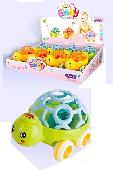 Дитяче музичне брязкальце "Черепашка", фото 1