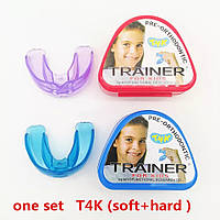 Набор-2шт- Капа (трейнер) T4K для выравнивания зубов Китай