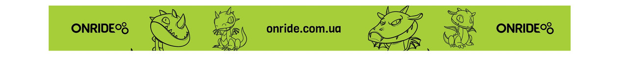 Світловідбиваюча смужка ONRIDE дракончики