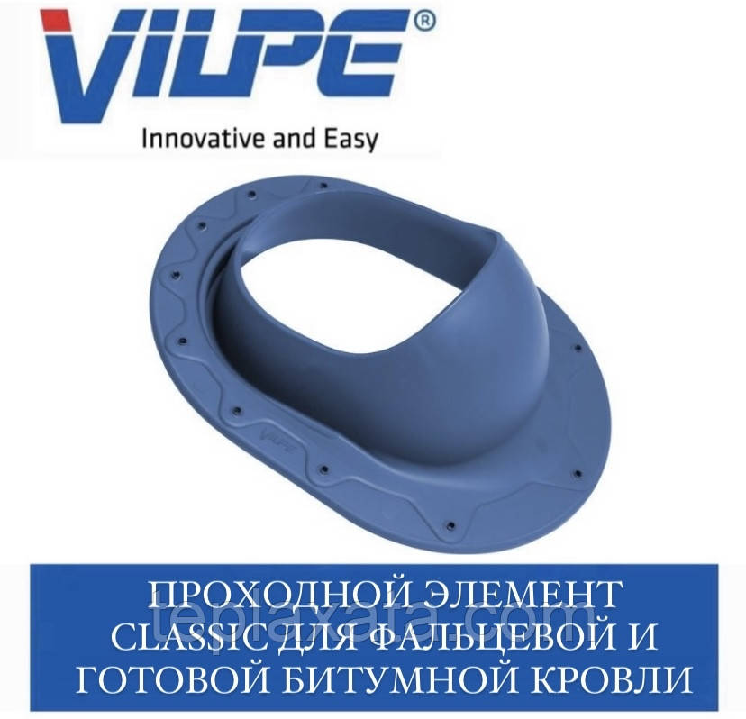 VIPLE CLASSIC Прохідний елемент для фальцевої та готової покрівлі з бітумної черепиці