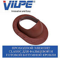 VIPLE CLASSIC Проходной элемент для фальцевой и готовой кровли из битумной черепицы