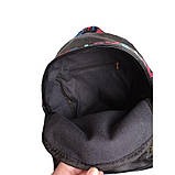 Рюкзак міський жіночий чорний 112ВА, фото 5