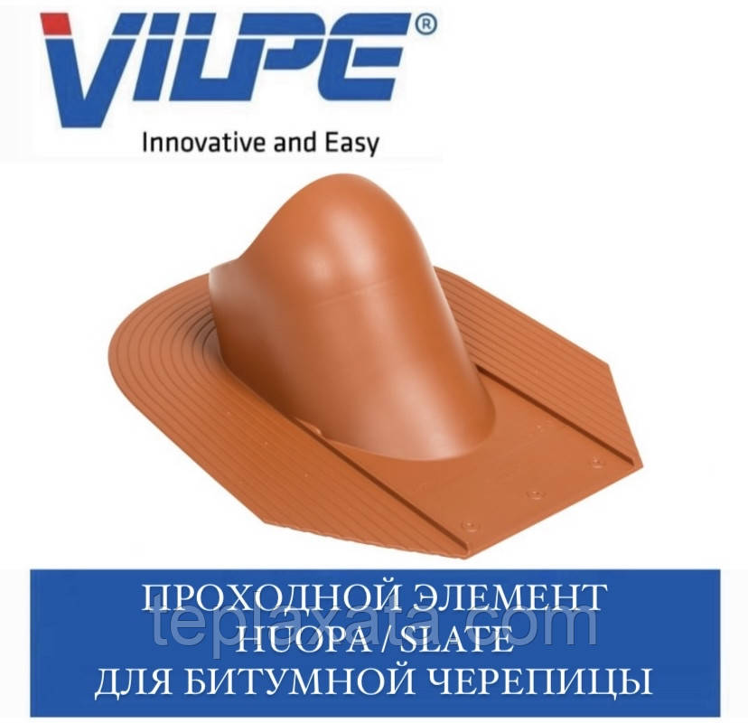 VIPLE HUOPA/SLATE Прохідний елемент для бітумної черепиці до монтажу, фото 1