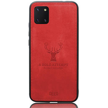 Чохол Deer Case для Samsung Galaxy Note 10 Lite / A81 / M60s Red