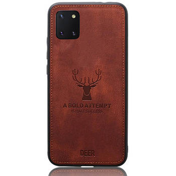 Чохол Deer Case для Samsung Galaxy Note 10 Lite / A81 / M60s Brown