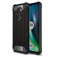 Чохол Guard для Motorola Moto G9 Play бампер протиударний Immortal Black