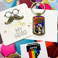 Брелок із фото під замовлення — метал (термодрук)