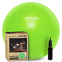 Гимнастический мяч для спорта, фитбол + насос, мяч для фитнеса Spokey Fitball lIl 928897 65 см (original)