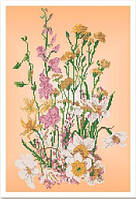 Схема вышивки бисером Полевые цветы