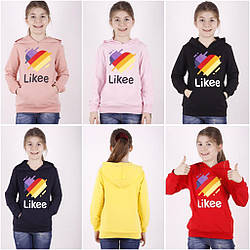 Світшот для дівчинки з довгим рукавом, демісезонний, ToonToy