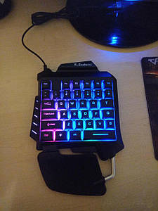 Ігрова клавіатура кейпад 35 клавіш з підсвічуванням