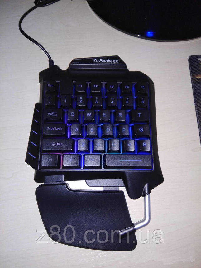Ігрова клавіатура кейпад 35 клавіш з підсвічуванням, фото 2