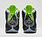 Nike Lebron 12 Grey/Black/Green, фото 2