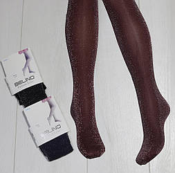 Колготи для дівчинки капронові, з люрексом, Belinо