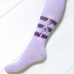 Колготи для дівчинки демісезонні, з малюнком та аксесуаром, Onurcan