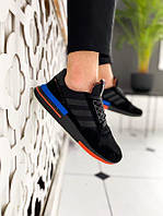 Мужские Кроссовки Adidas ZX 500 RM Black Red 44