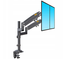 Кронштейн для двох моніторів TV LCD North Bayou NB H180 2x 17-27 дюймів Навантаження до 18кг, фото 6