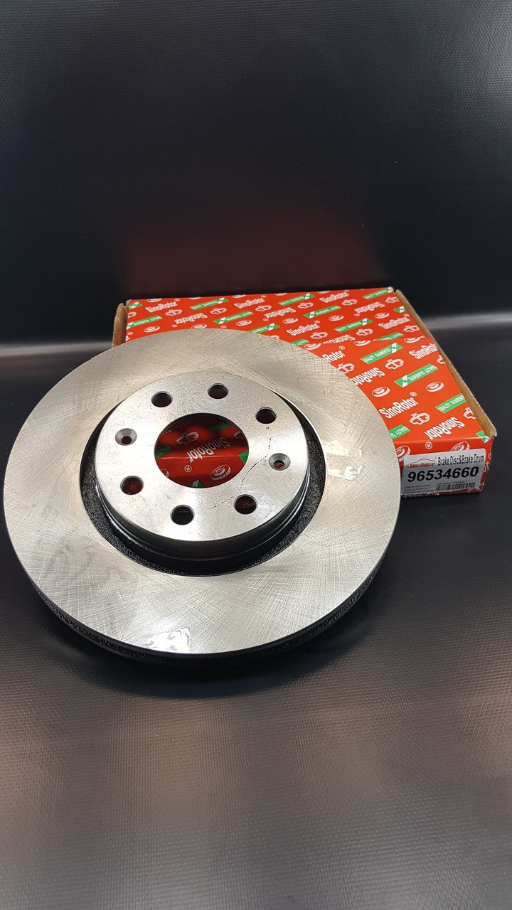 Диск гальмівний передній Авео R14 grog Корея, фото 1