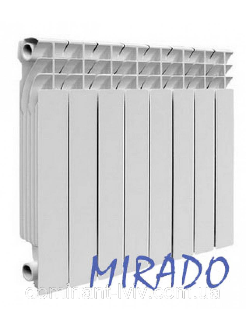 Радіатор біметалевий Mirado 500/96 10 секцій