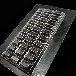 Форма пластикова (молд) для шоколаду "Мозаїка"