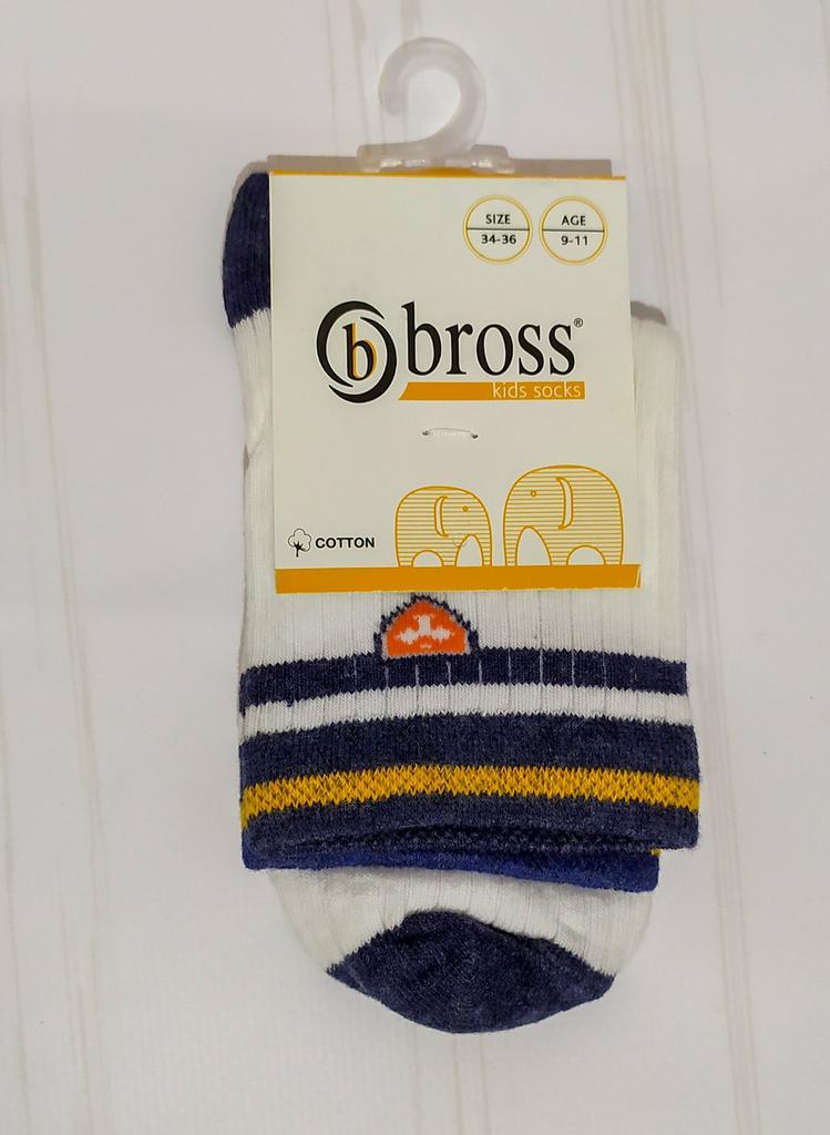 Шкарпетки для хлопчика високі демісезонні з малюнком, Bross