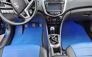 Авто килимки EVA в салон для Hyundai Accent з 2011 р.
