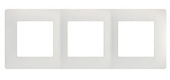 Рамка  3-а CLASSIC PLANK, білий (арт. PLK1030031)