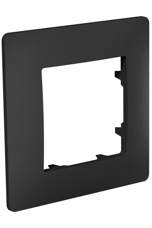 Рамка 1-а CLASSIC PLANK, антрацит (арт. PLK1010241), фото 1