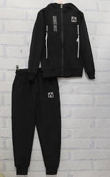 Спортивний костюм демісезонний для хлопчика (кофта на блискавці + штани), двонитка. Fagis