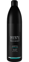 Освежающий шампунь ProfiStyle Men's для мужчин с ментолом и витамином В5, для всех типов волос, 1000 мл