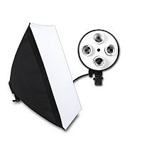 Софтбокс 60х90см.Prolighting (на 4 лампи Е27, Без стійки)